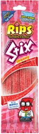 Rips Stix Strawberry Licorice Candy